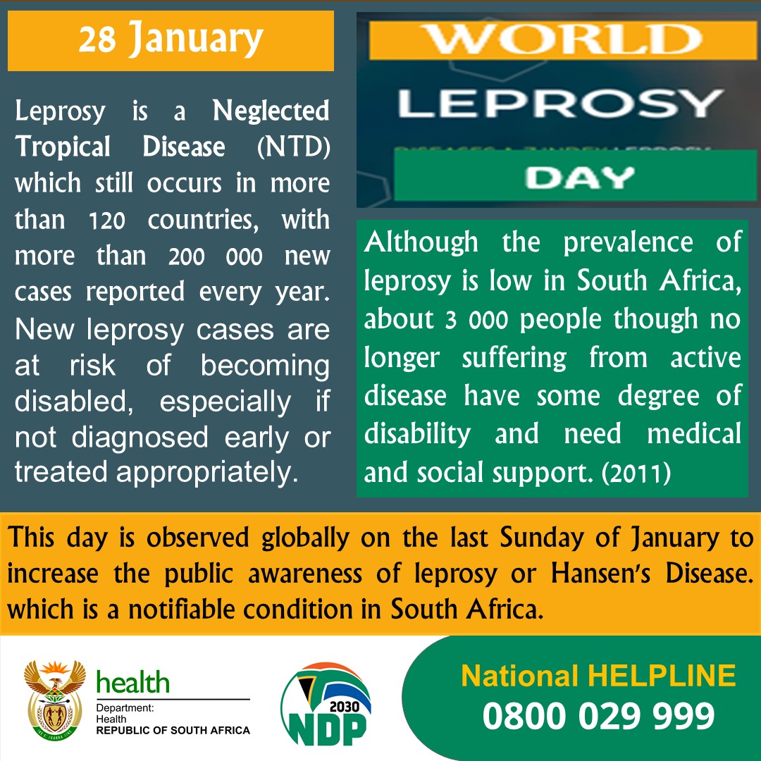 World Leprosy Day is celebrated under the theme 