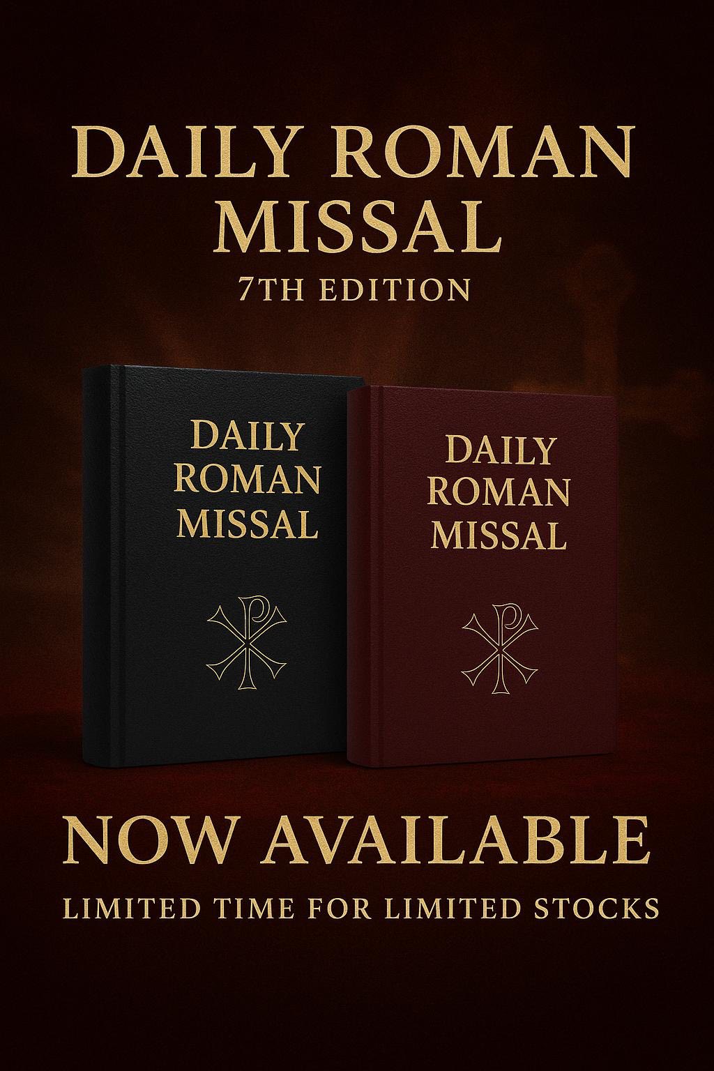 Archie Elias - Now Available! 📖 The Daily Roman Missal... | Facebook