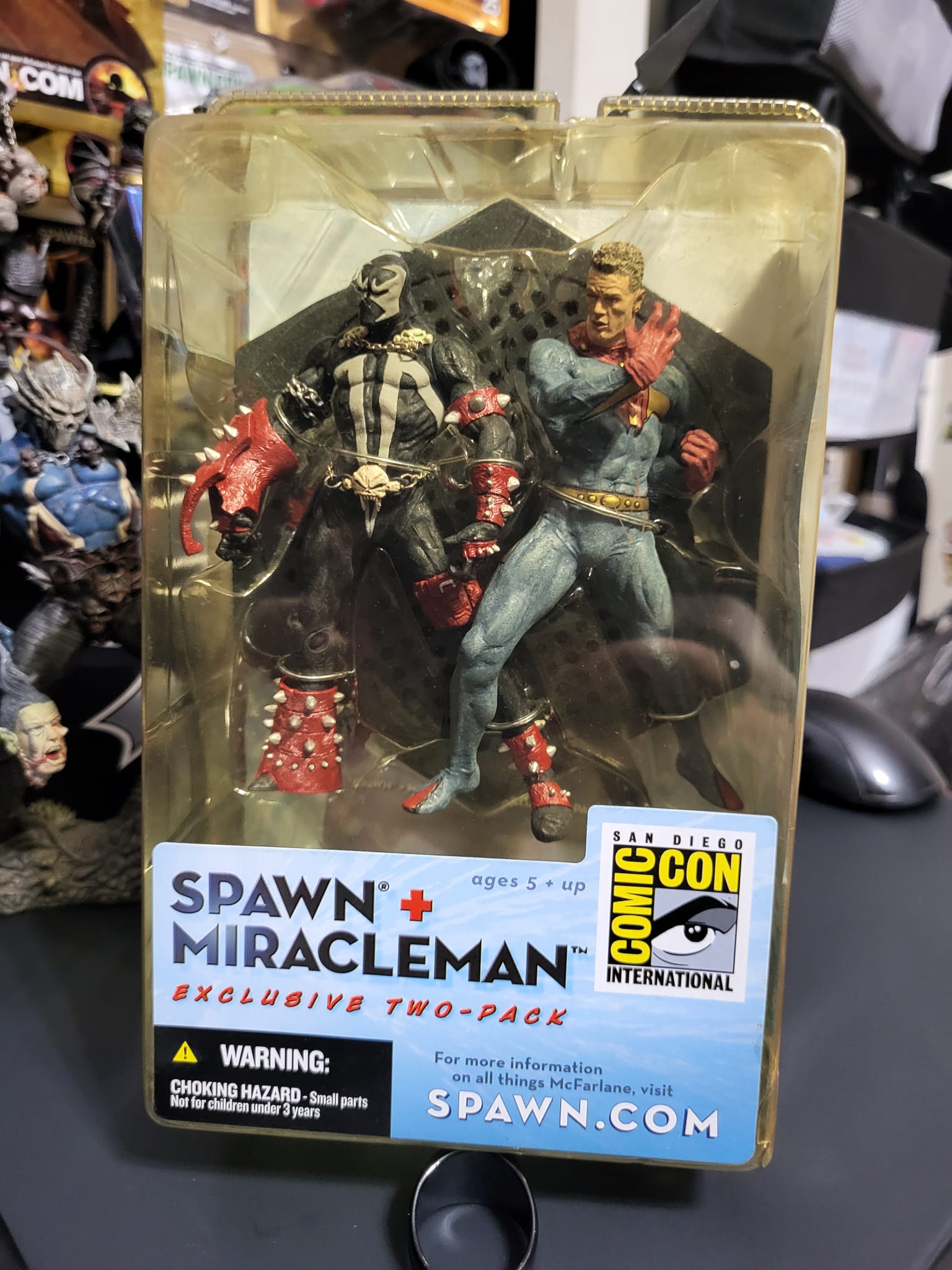 Comic Con - Collectors Club Spawn + Miracleman Packaging is in bad