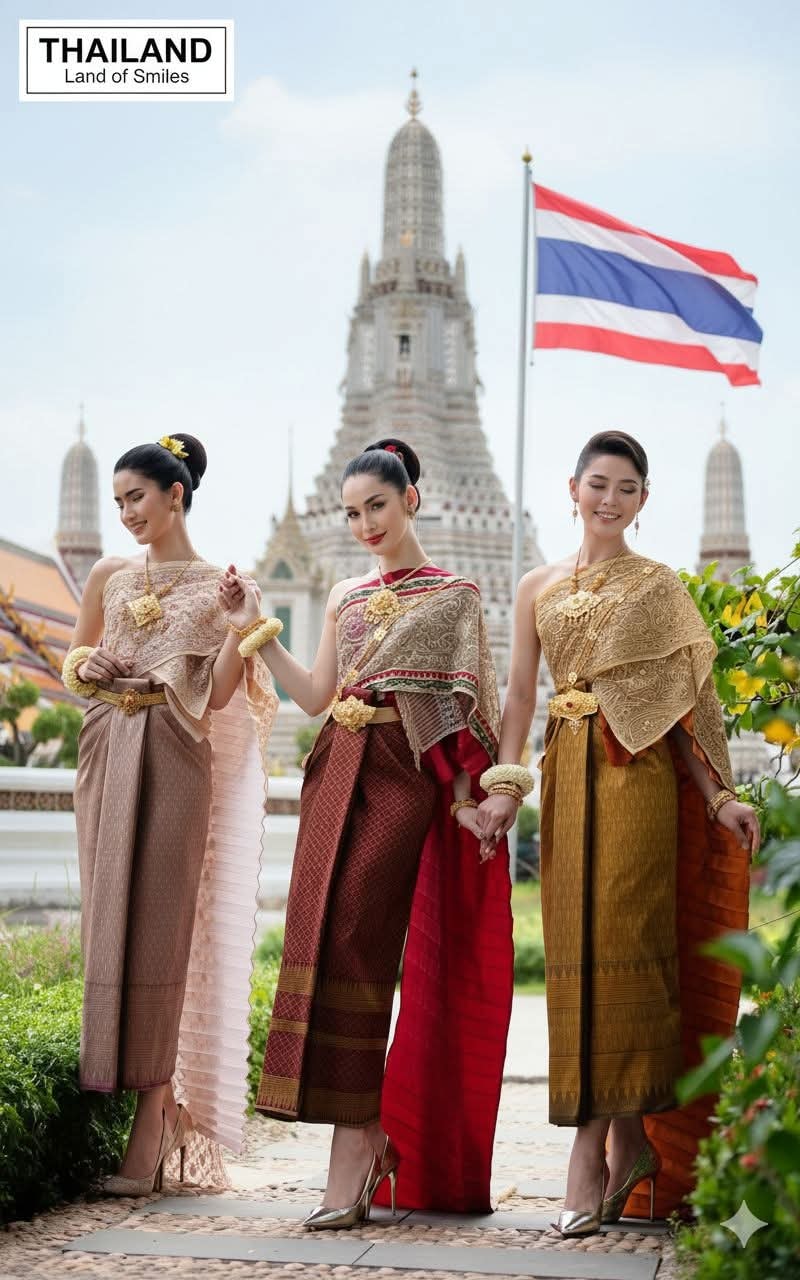 Beautiful girls from the Land of Smile . 🇹🇭