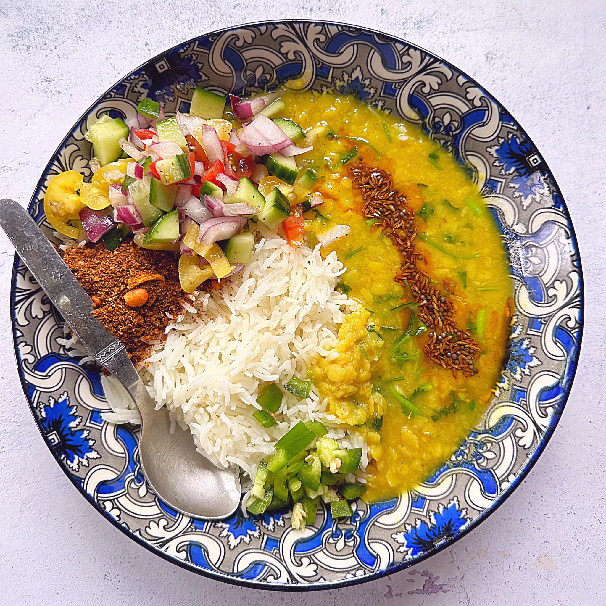 DAAL TADKA & Rice Bowl is the... - Simplyvegetarian777
