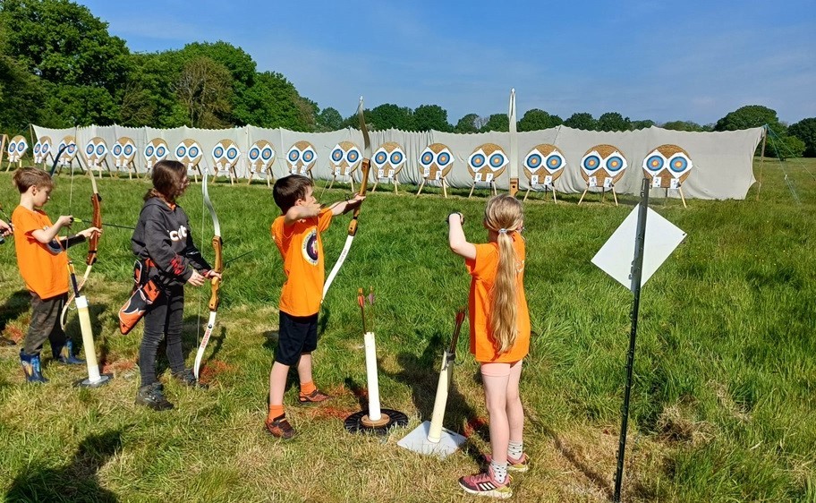 The weather was warm and... - Avon Scout Archery Unit - ASAU