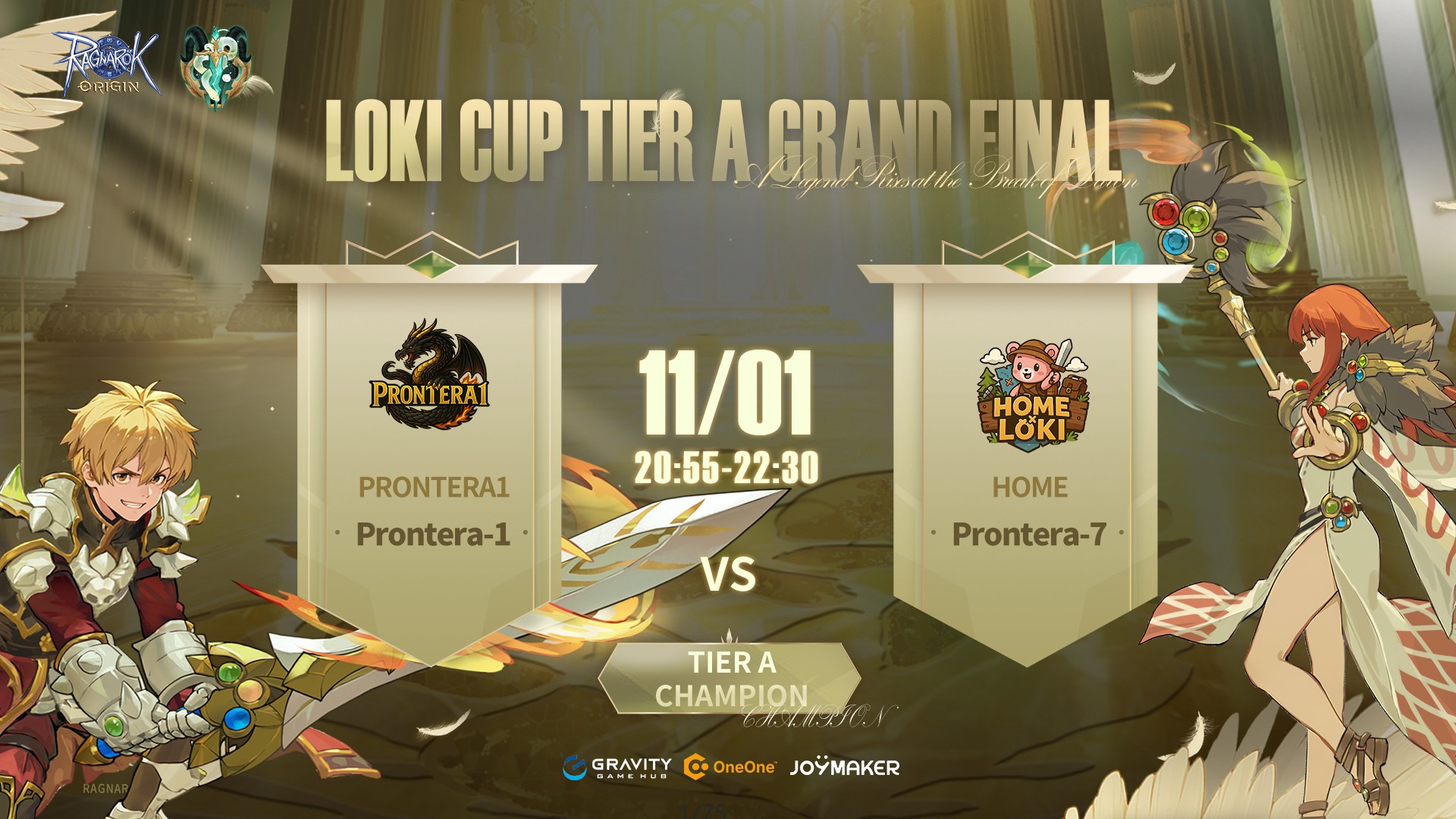 Ragnarok - The highly anticipated 2025 Loki Cup Tier A Final is here ...