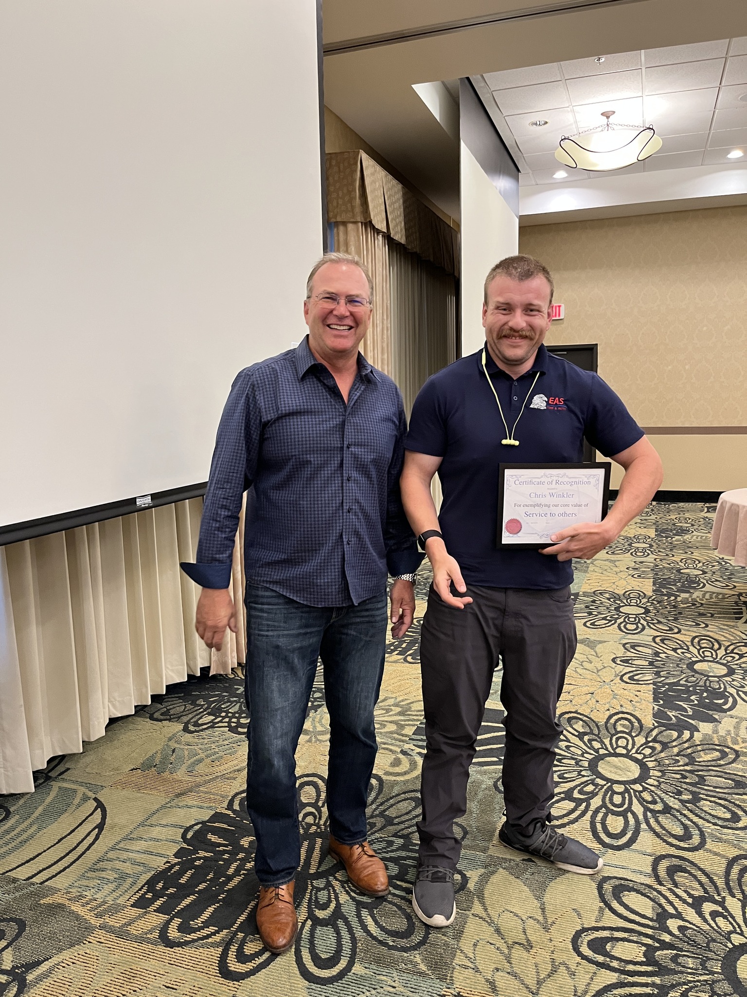 EAS Tire & Auto - Happy Workiversary, Chris! 🎉 Today, we...
