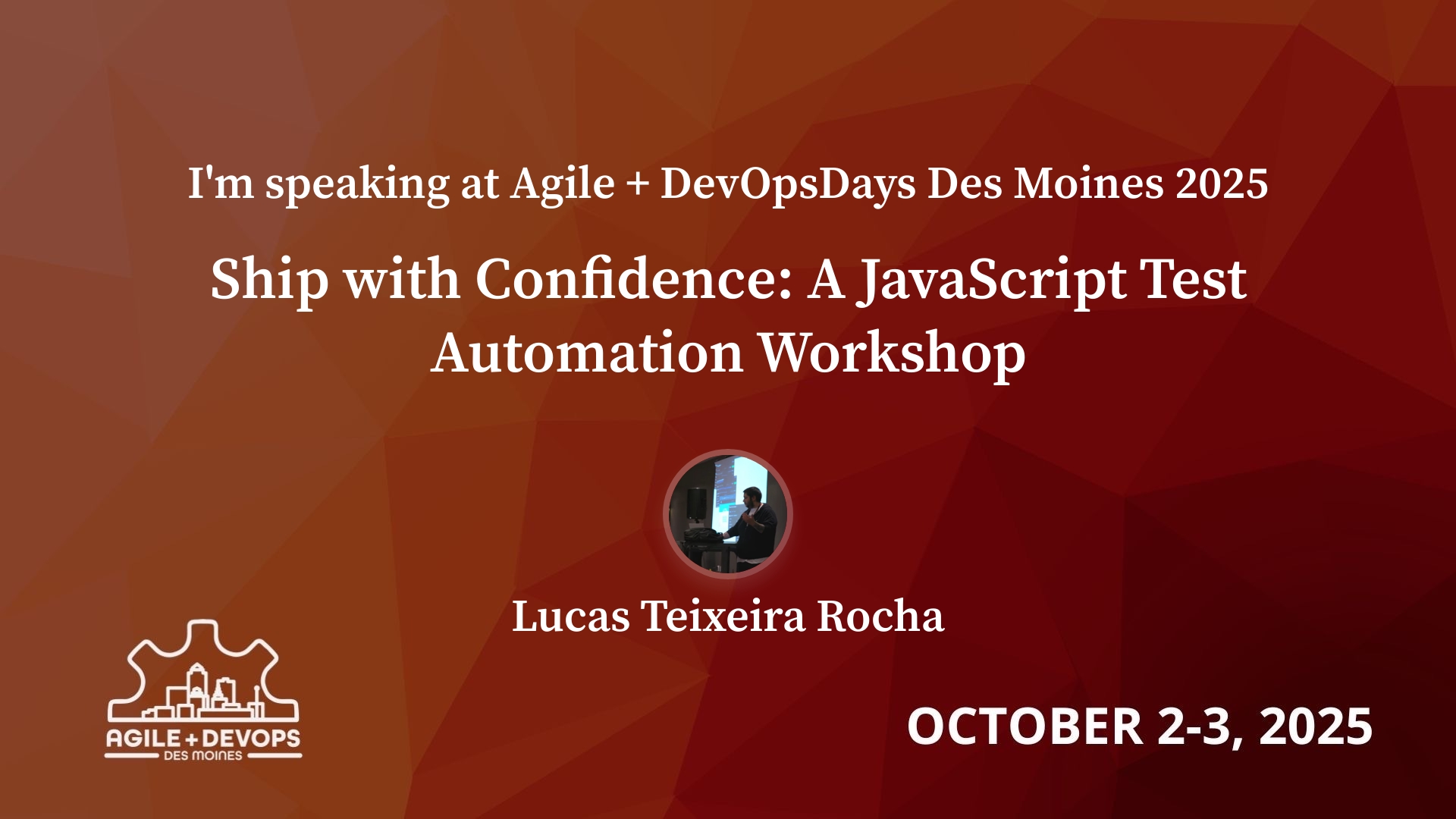 🔦 Speaker Spotlight: Whitney... - Agile + DevOps Des Moines | Facebook
