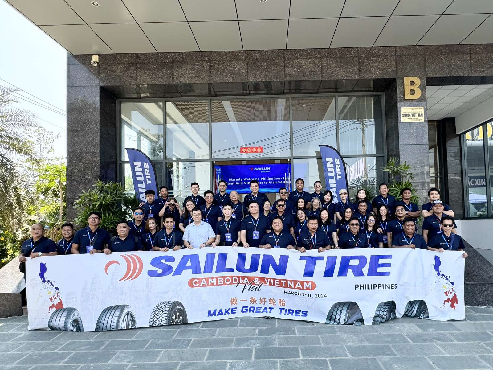 TGS TIRE CENTER - Sailun Tire Philippines factory tour in... | Facebook