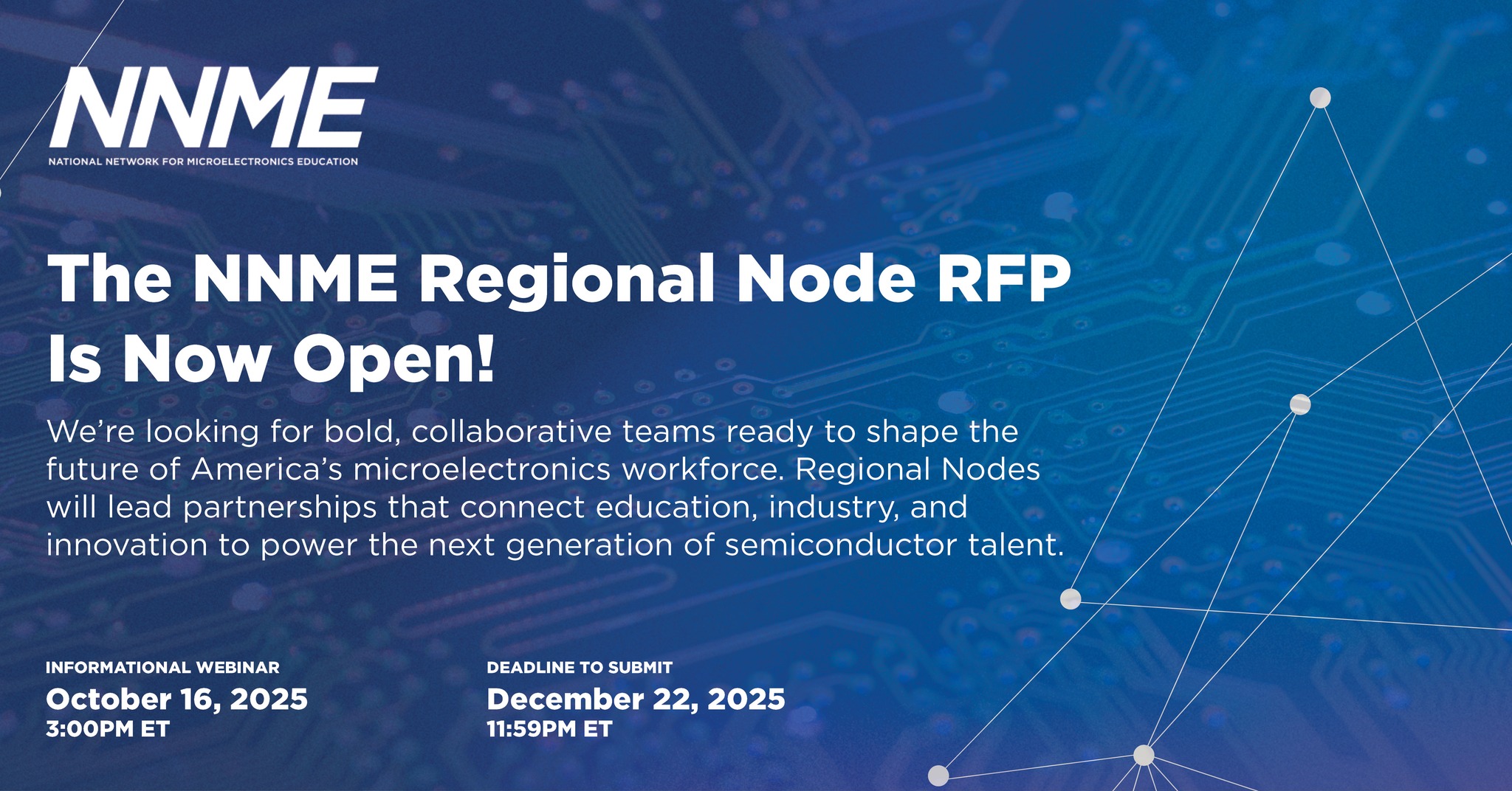 SEMI - The wait is over — the NNME Regional Node RFP is officially OPEN ...