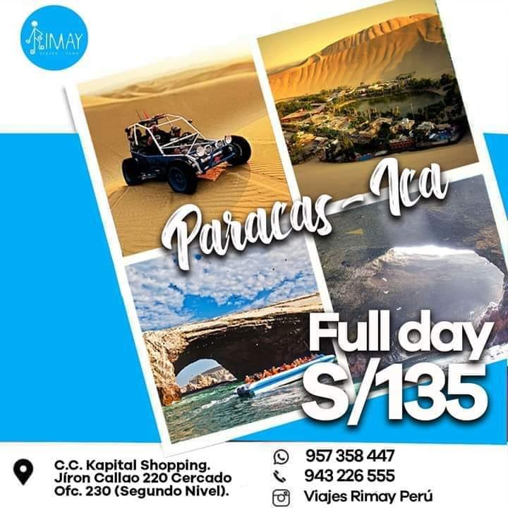 Conoce uno de los mejores destinos del... - Viajes Rimay Perú