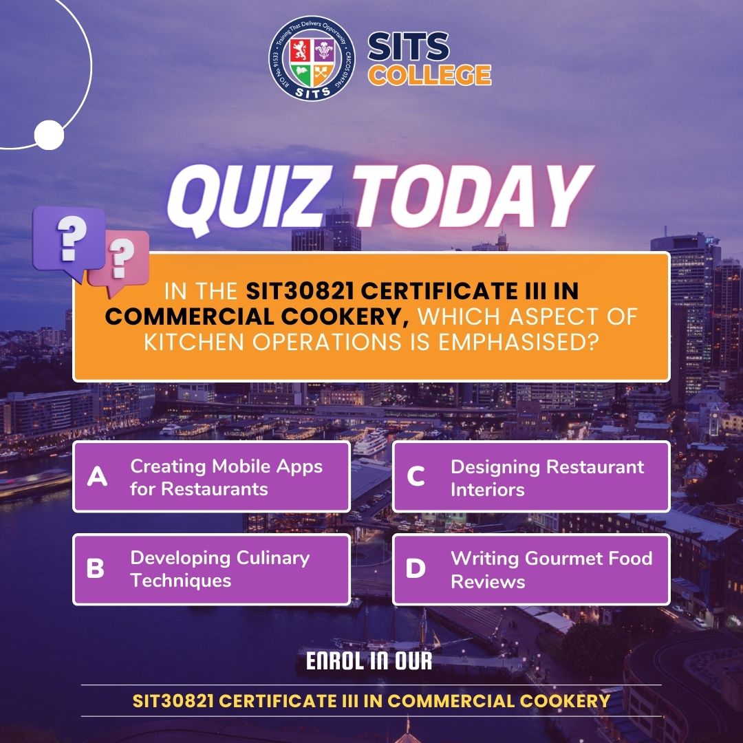 👨‍🍳🔥 Are you ready... - Step Into Training Services RTO 91533