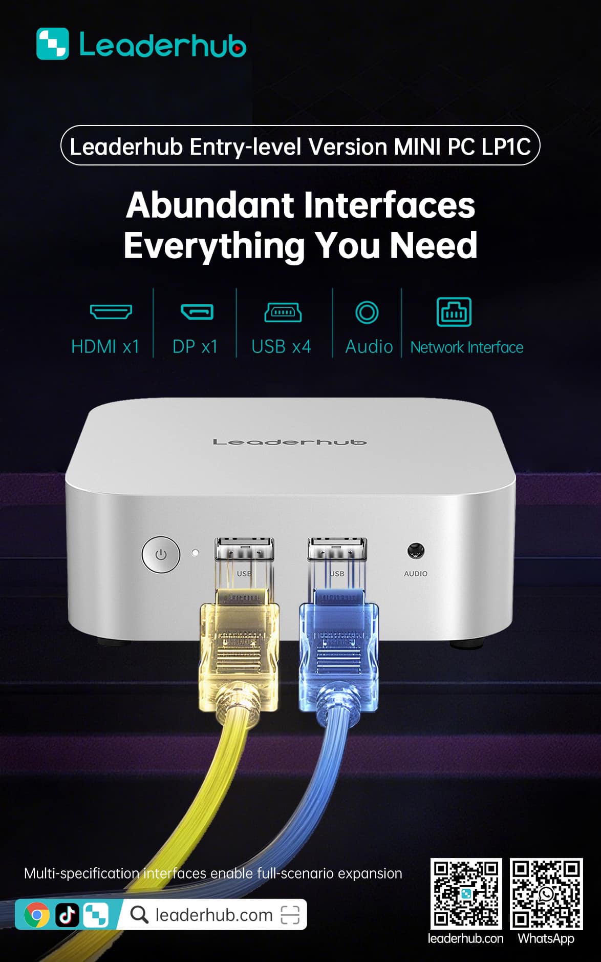 Leaderhub - 🚀 Meet the Leaderhub Mini PC LP1C! 🖥 Key... | Facebook