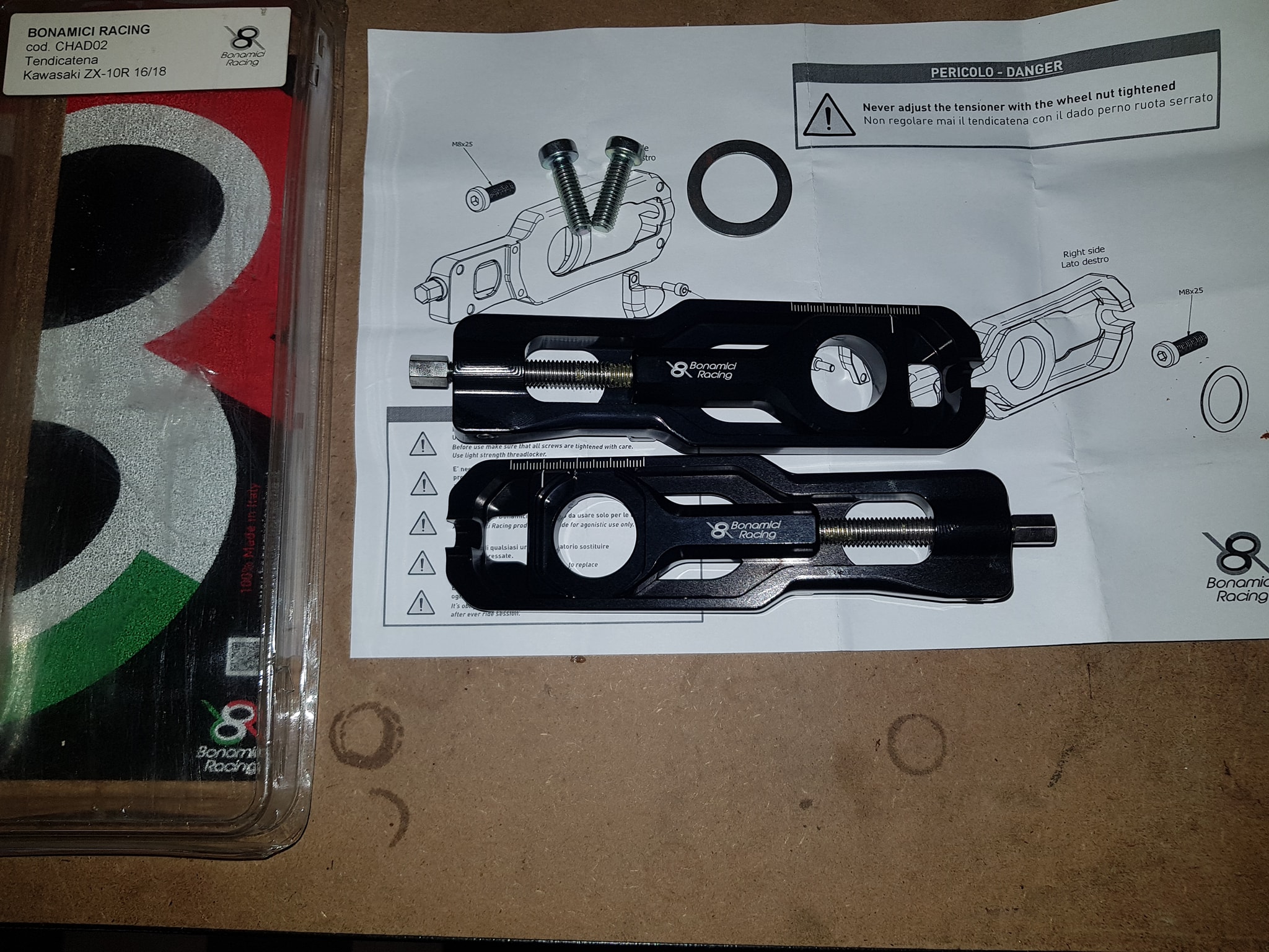 New old stock original chain adjuster left and right price ₹800