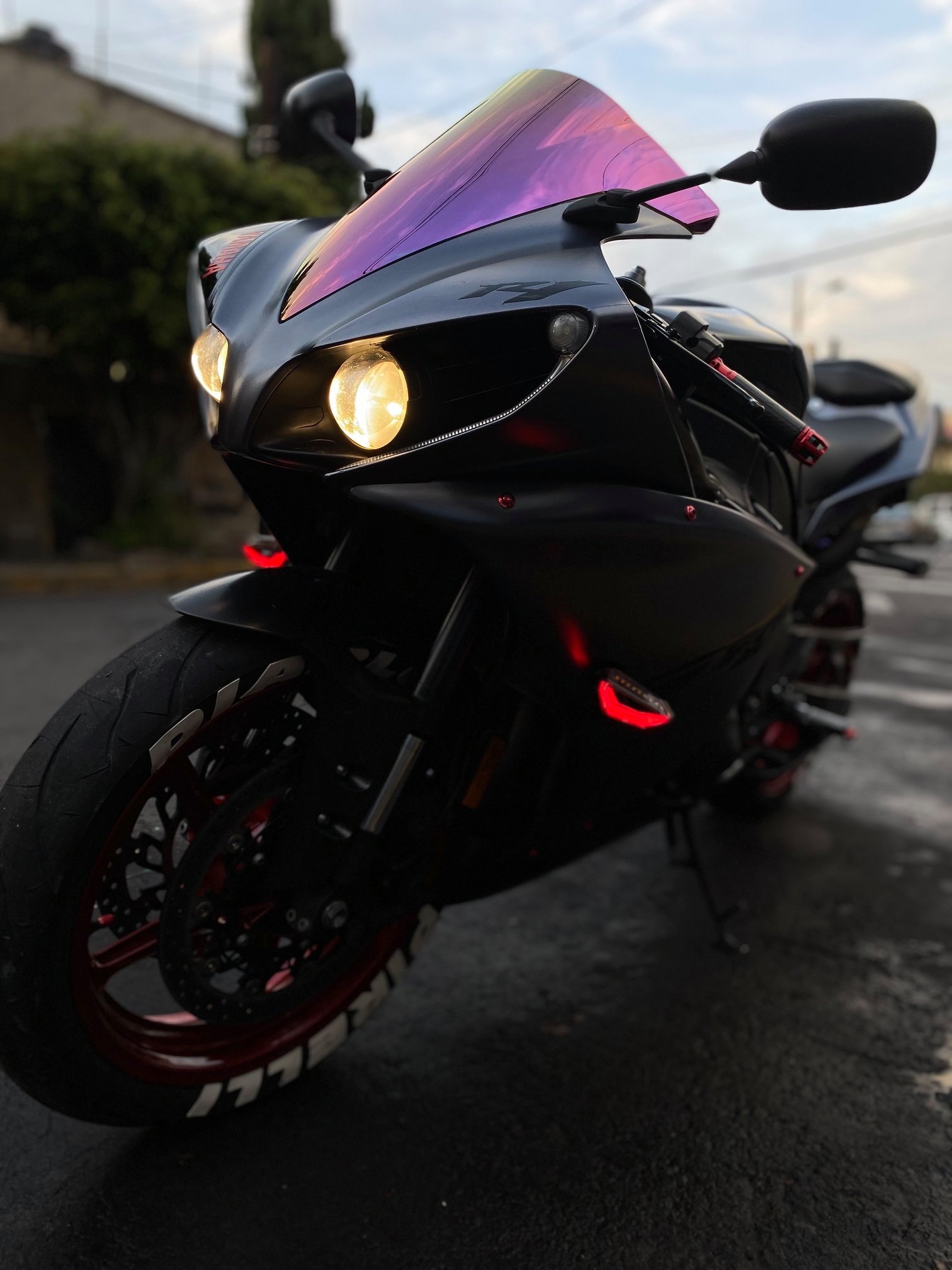 HydrographArts - Yamaha R1 Full Wrap en TeckWrap gunsmoke...