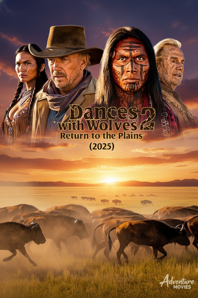 🎬🌾 DANCES WITH WOLVES 2 (2025) 🐺🌄... - Adventure Movies | Facebook