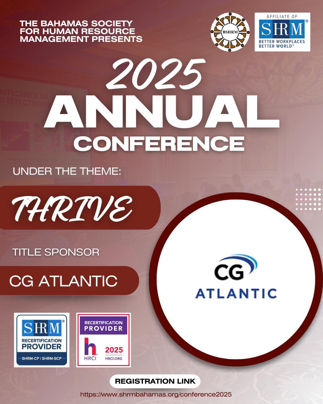 Bahamas - Title Sponsor Feature: BSHRM is pleased to have CG Atlantic ...