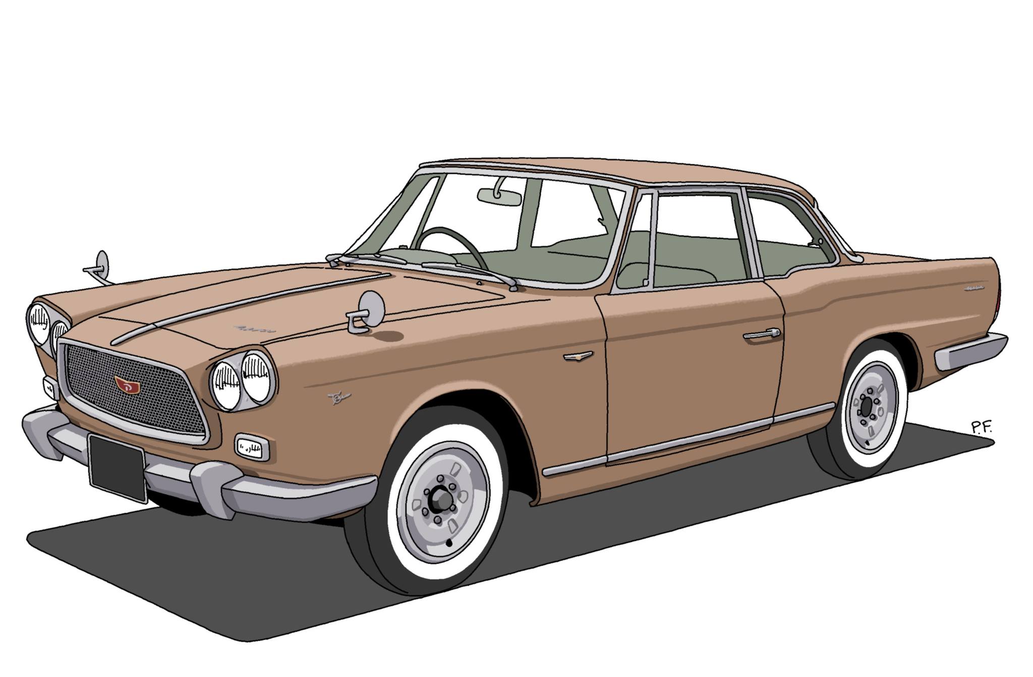 1962 Prince Skyline Sport Coupe luxury car