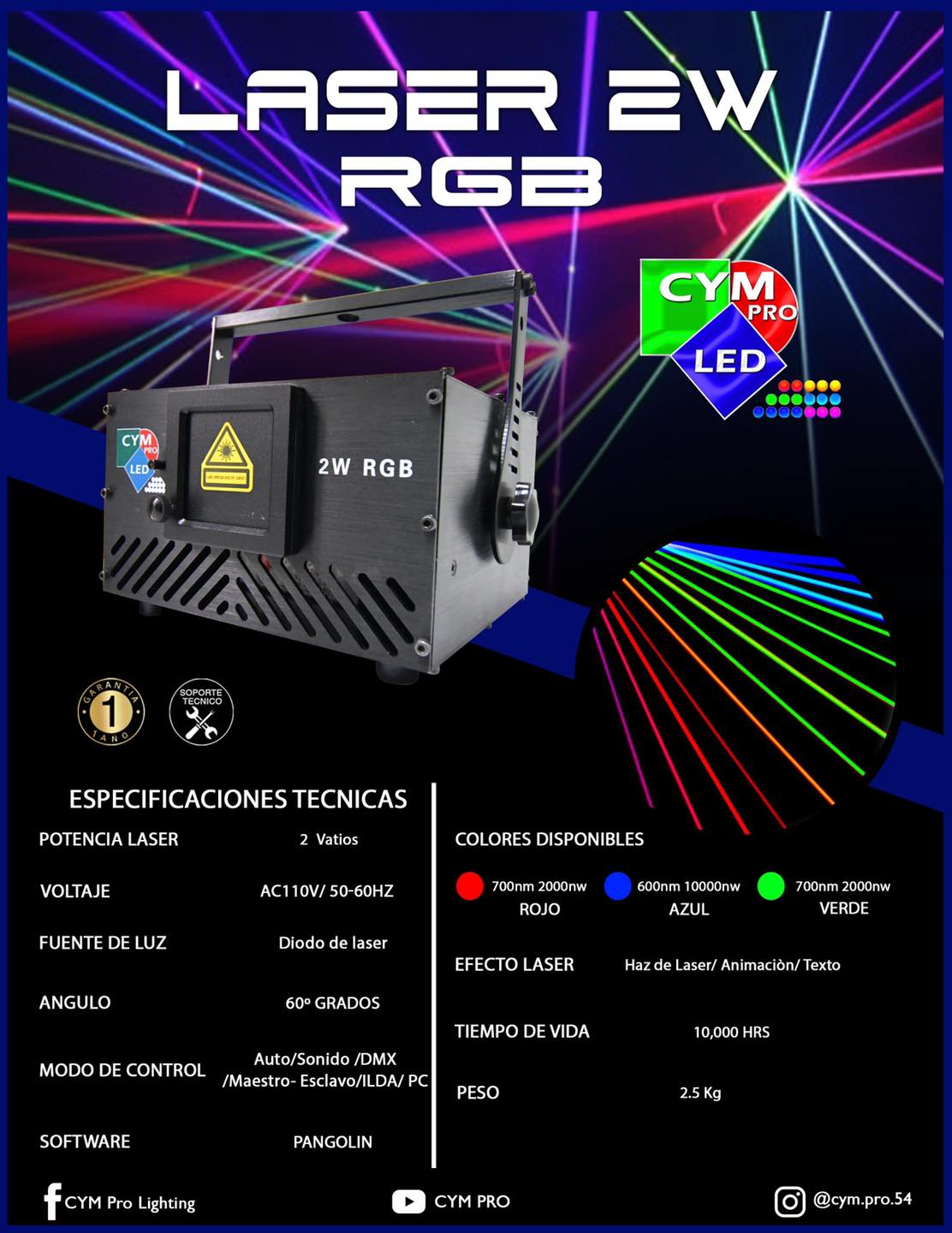 CYM PRO LED - En CYM PRO tenemos la innovación en equipo...
