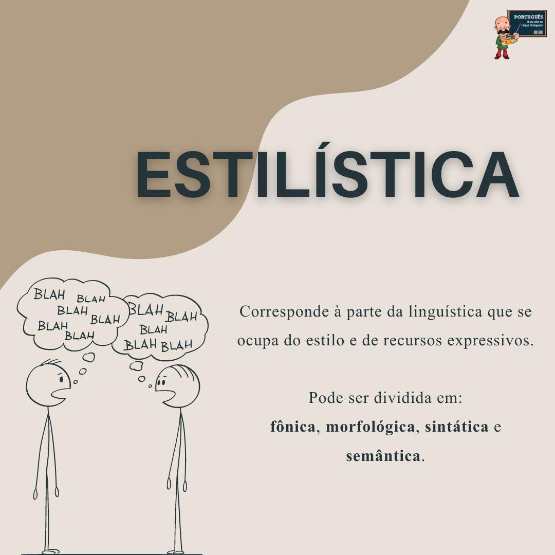 Português - 👩🏽🏫Estilística é a parte da gramática ou da... | Facebook