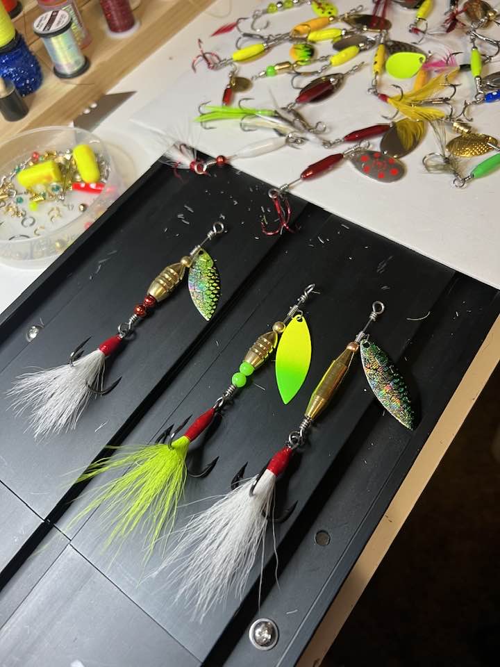 best bead fishing hook fly fishing Brown Soft Hackle Head | 3 Pack quality hooks and tungsten beads for both Euro nymph and traditional patterns Placing Bead on Hook -