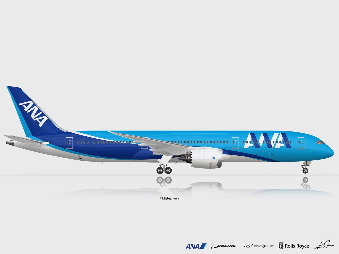 🔴 ANA has presented its special livery, the 