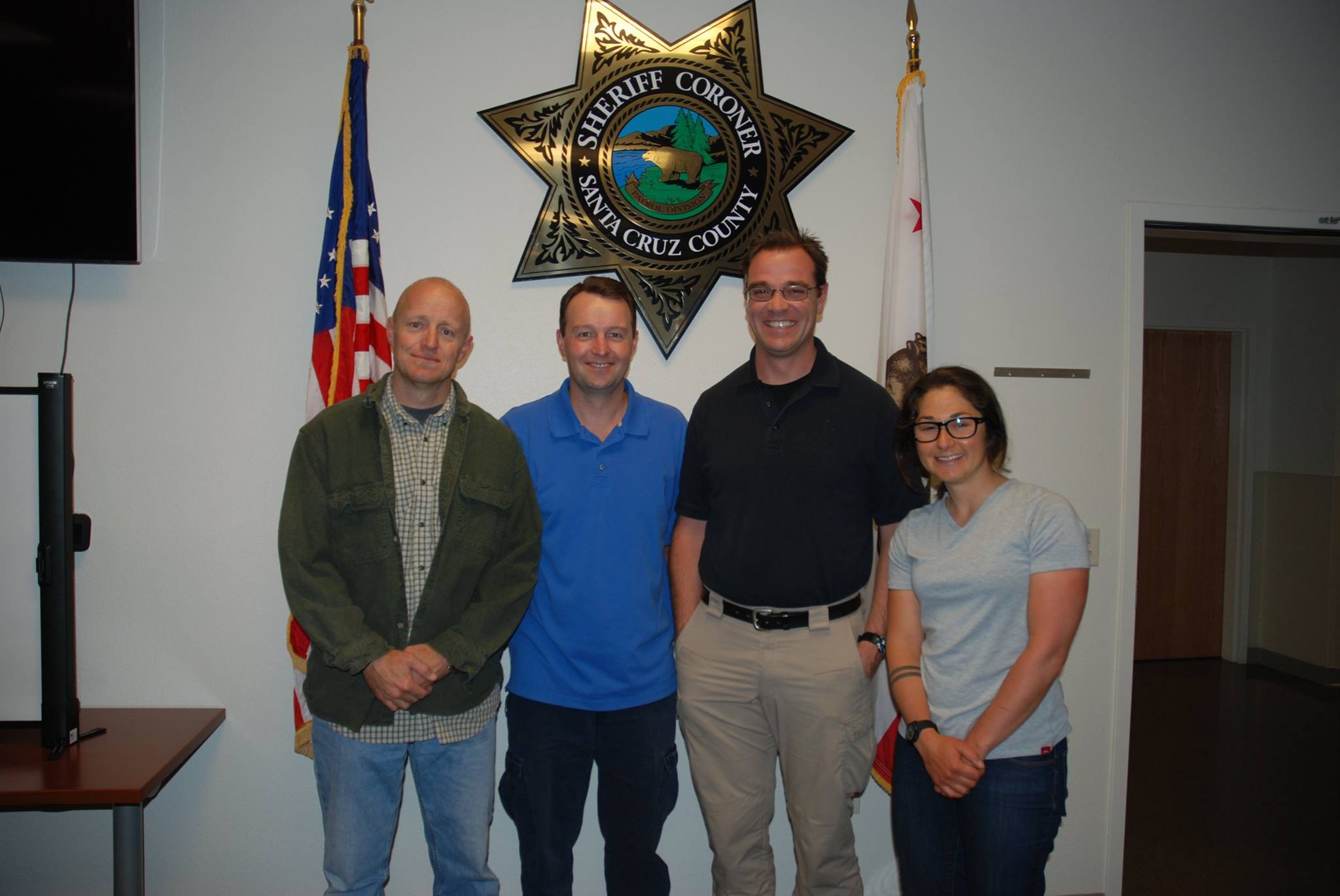 Sheriff Hart swore in... - Santa Cruz County Sheriff's Office | Facebook