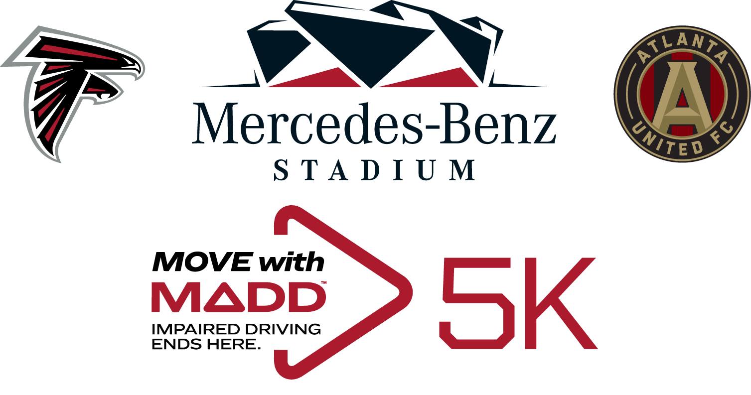 MADD - Registration is now open for the 2025 @mercedesbenzstadium Move ...