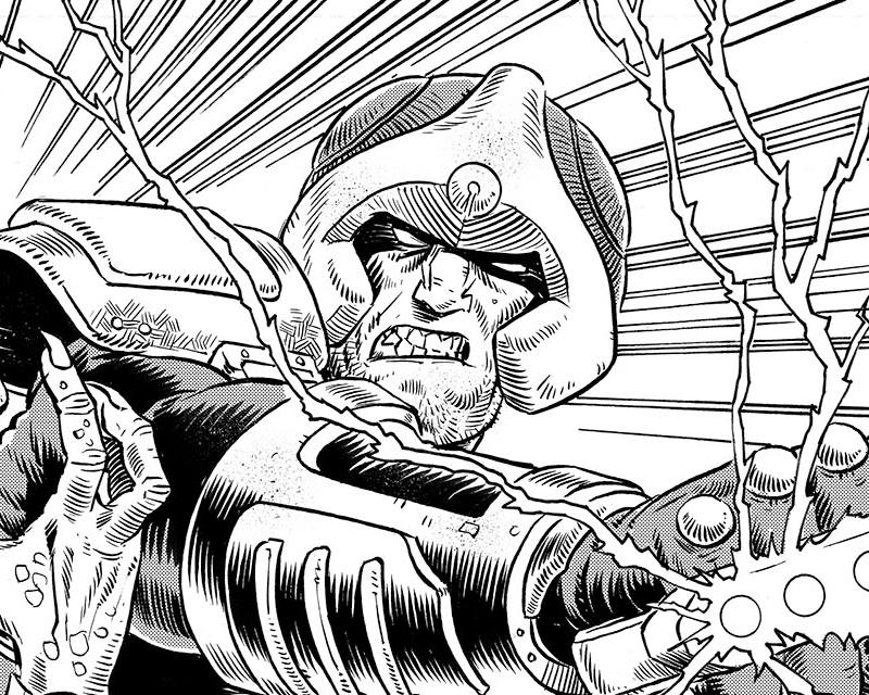 Strontium Dog fan recreates Johnny Alpha's classic 2000AD cover