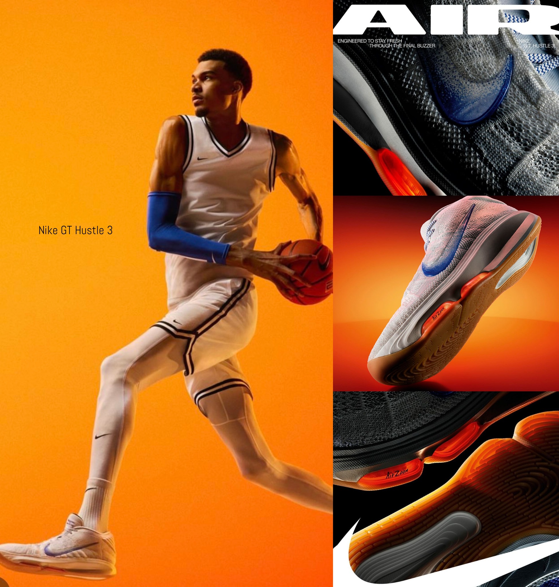 Victor Wembanyama is the face of the new Nike GT Hustle 3.