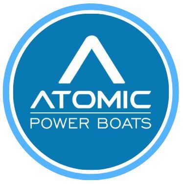 Atomic 22 Offshore edition.... rigged with hard top, twin Suzuki 150's ...