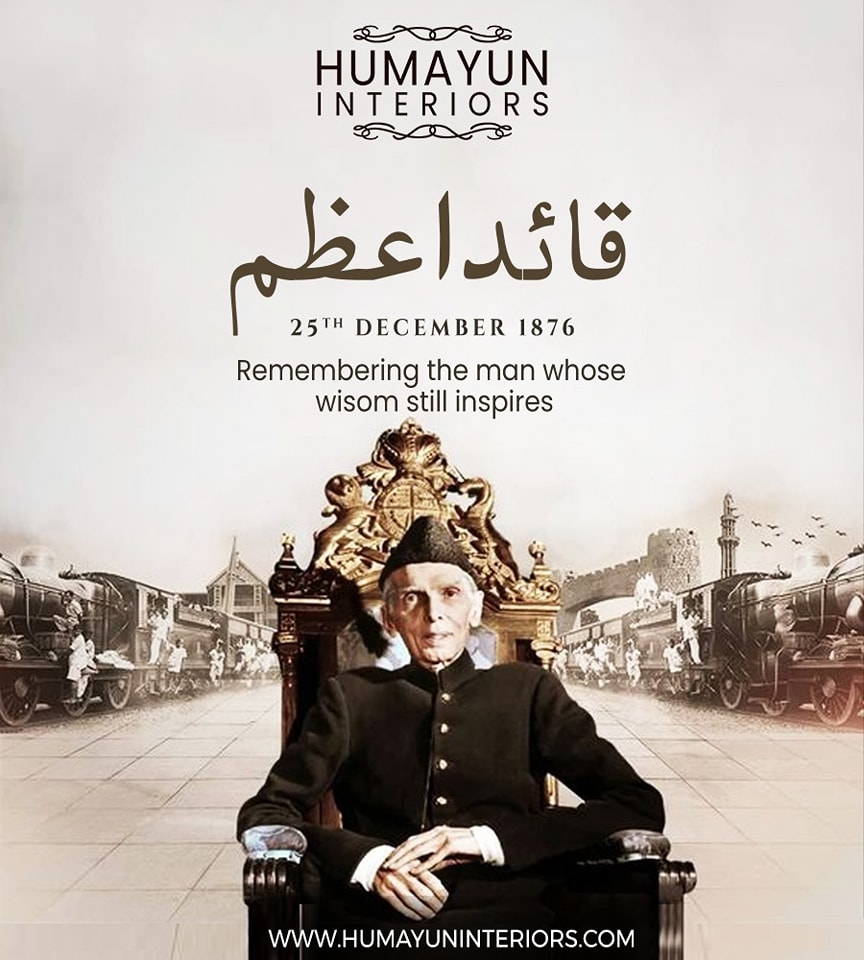 Humayun - Honoring the vision and leadership of Quaid-e-Azam on this ...