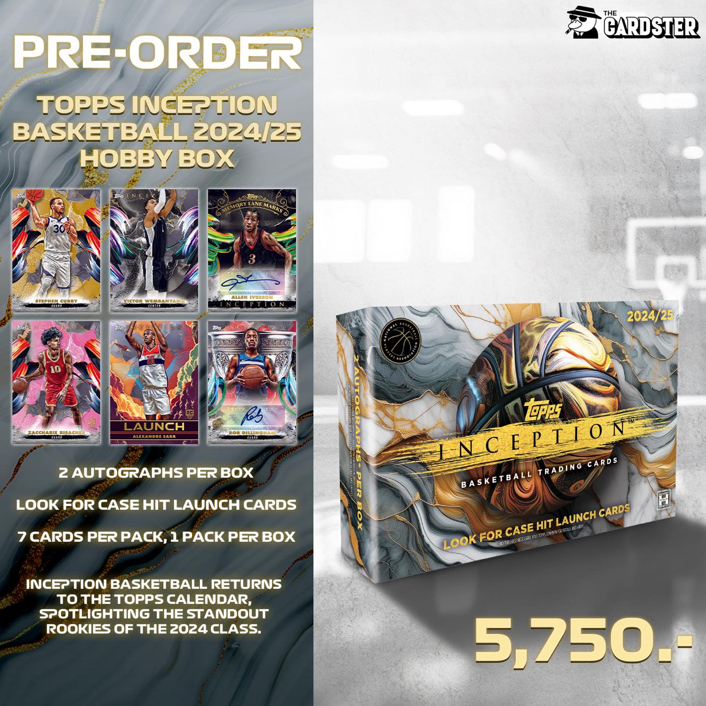 The Cardster - 🔥 เปิด Pre-Order Topps Inception Basketball... | Facebook