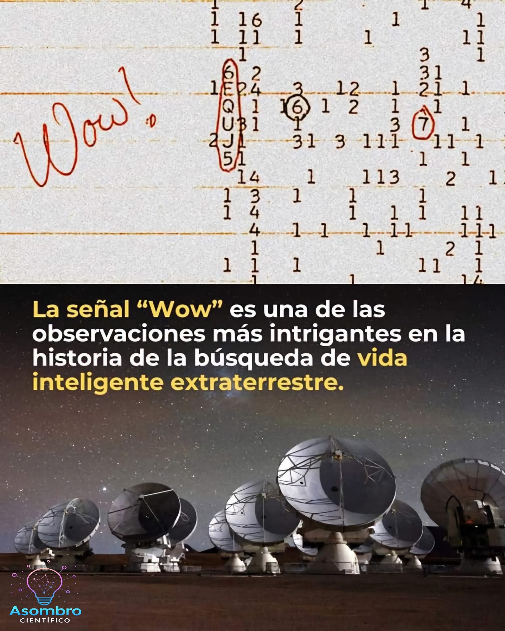Asombro - Hace 48 años recibimos una señal de radio que se convirtió en ...