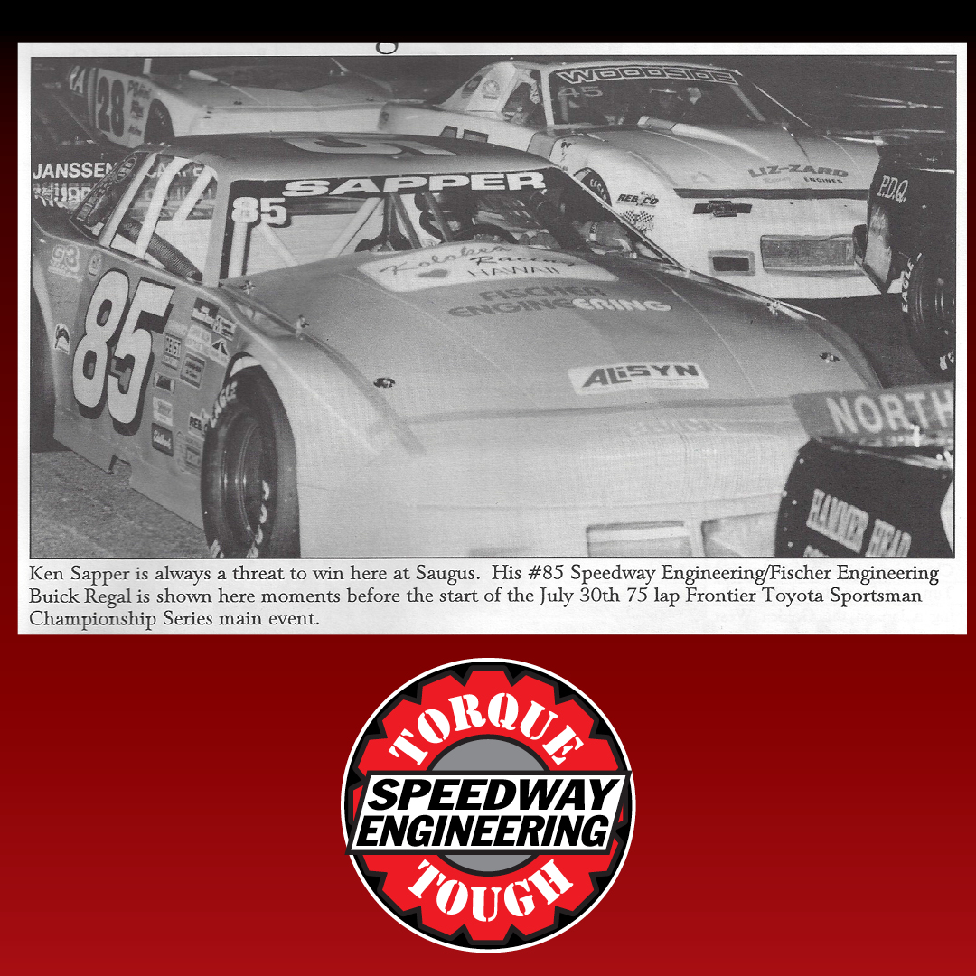 Here’s a “Throwback Thursday” shot... - Speedway Engineering