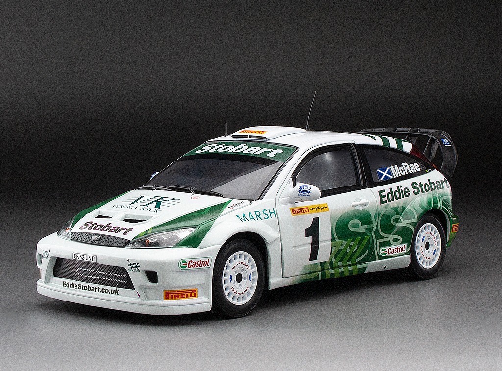 【新品】AUTOart 1/18 Ford Focus RS WRC(2003) Sun Star Models 1:18 Ford Focus RS WRC '03 diecast car