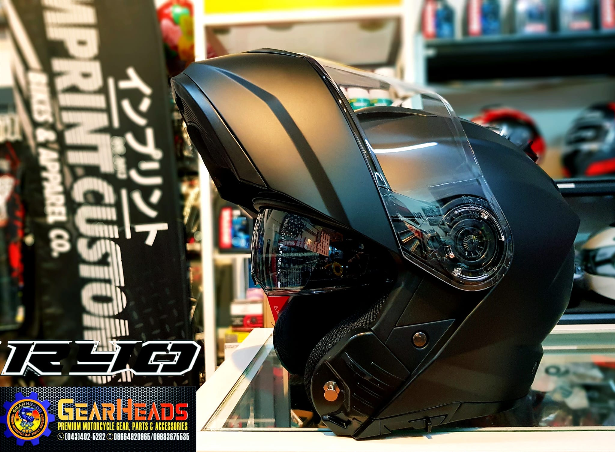 #RYO RM-1 Modular Dual Visor Helmets available NOW at... - GearHeads ...