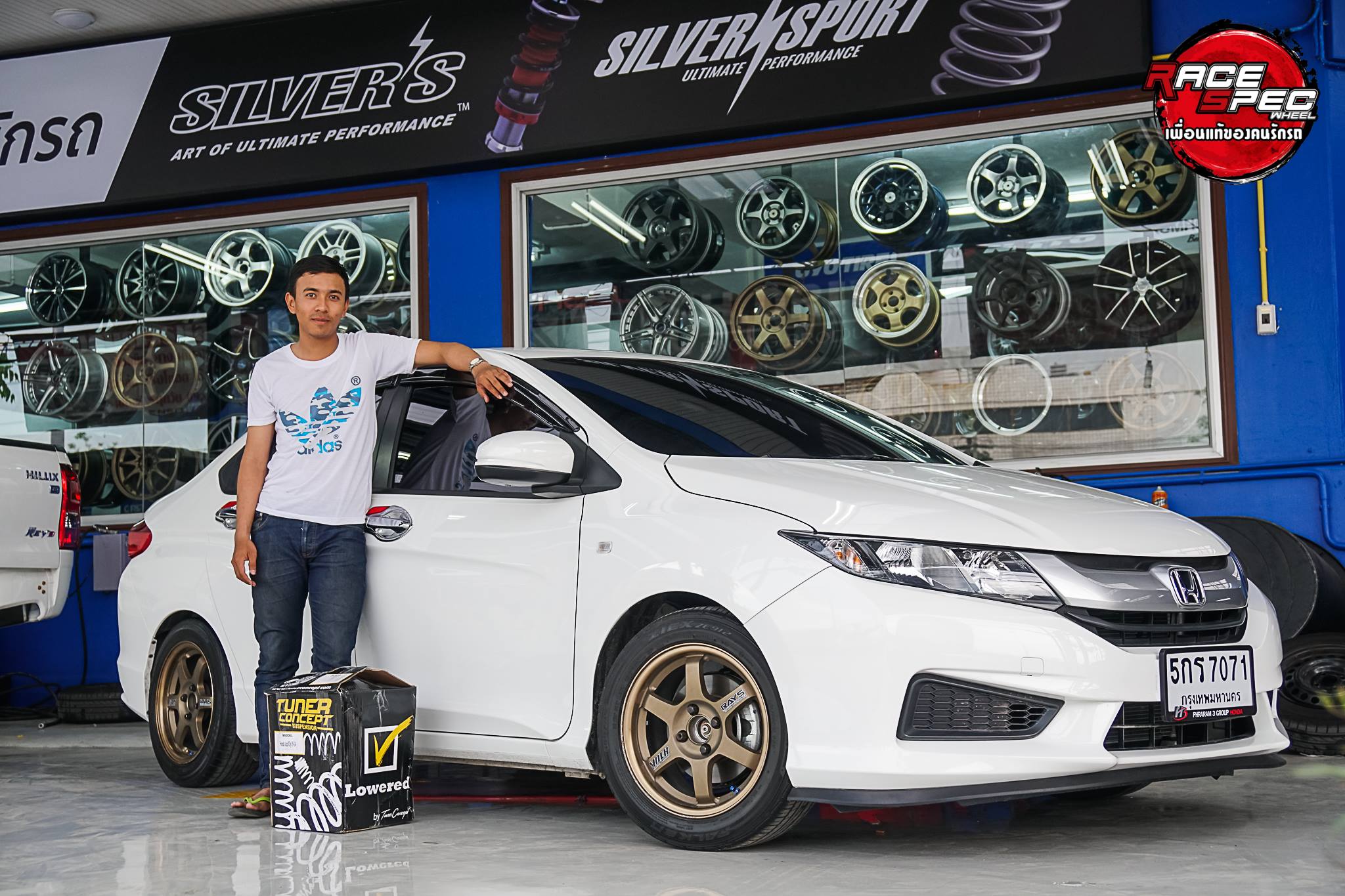 RaceSpec wheel - City GM6 จัดทรงสวยๆ ด้วยสปริงโหลด Tuner... | Facebook