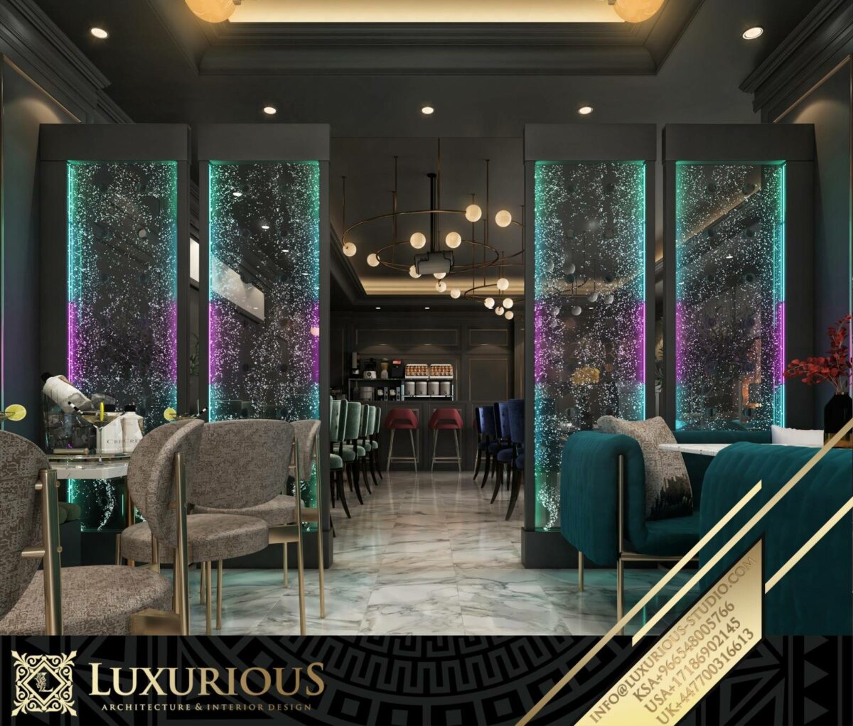 مكتب... - Luxurious - شركة تصميم داخلي - مكتب تصميم داخلي