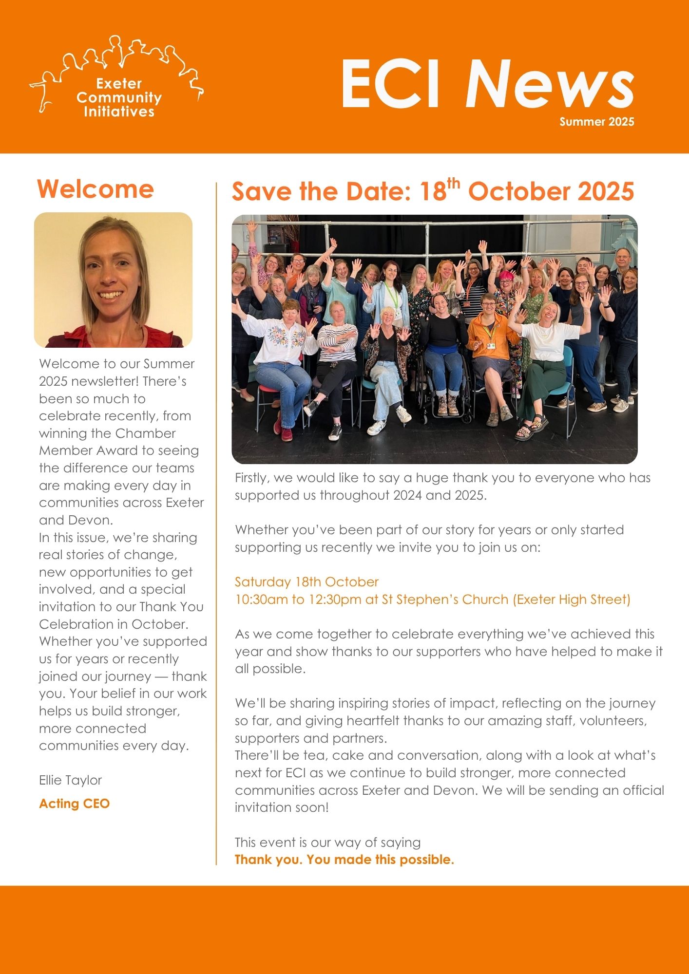 Exeter Community... - Exeter Community Initiatives