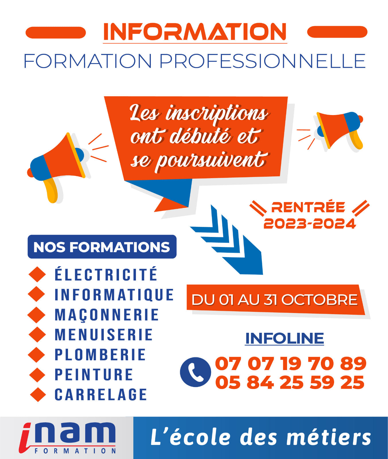 INAM Formation | Yamoussoukro