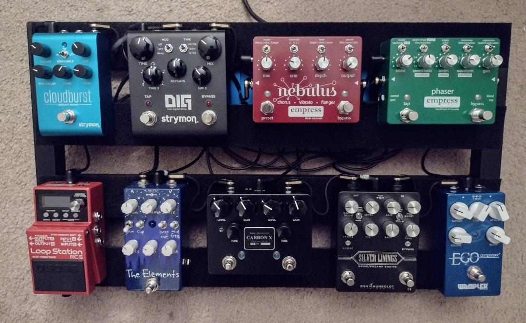 New pedal additions: Empress Nebulus and DSM Silver Linings