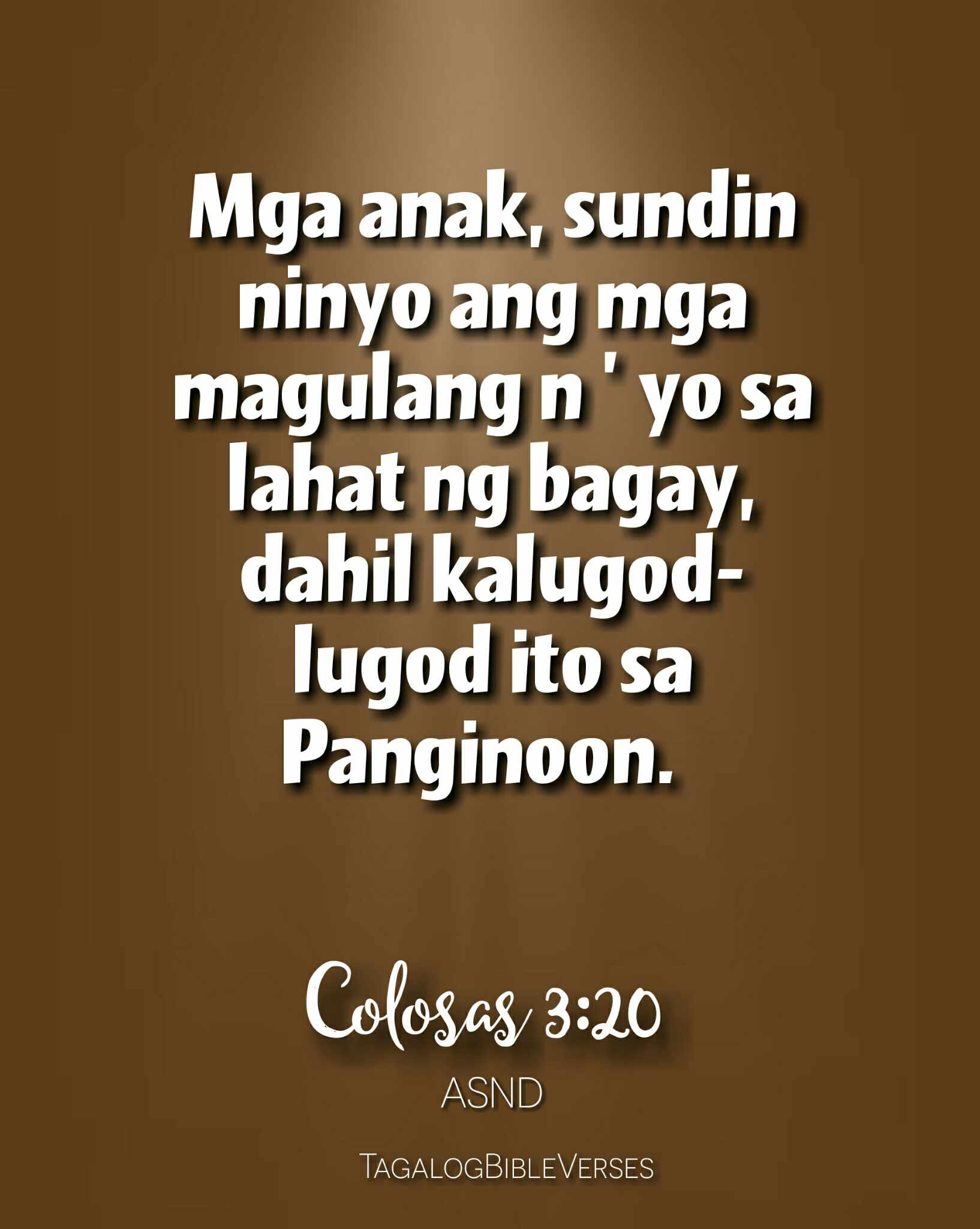 Bible Verses About Love Of God Tagalog