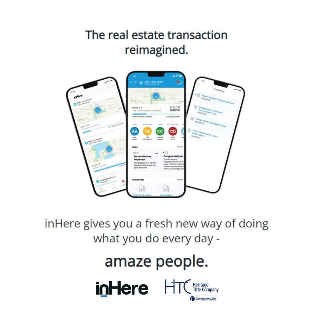 Introducing inHere! 🎊... - Coey Howe - Heritage Title Company | Facebook