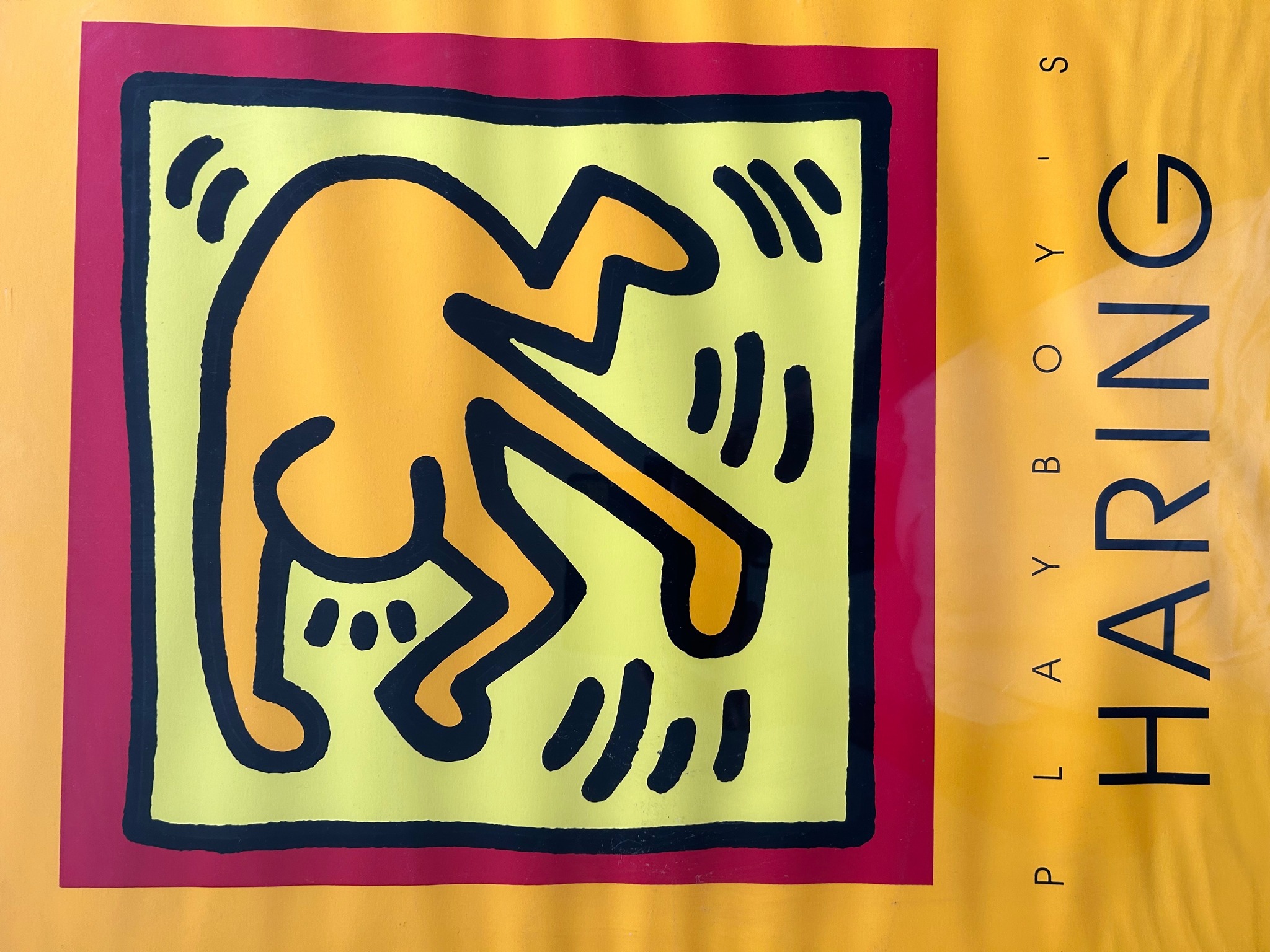 This set of Playboy's Haring posters was a thrift Store find that