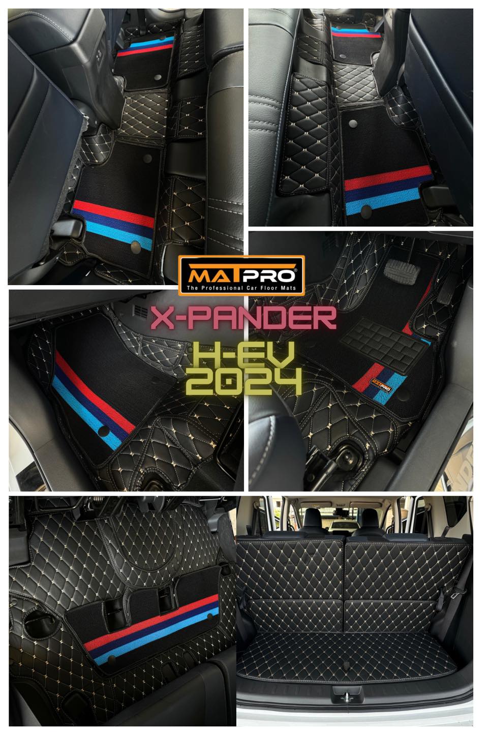 MatPro - X-Pander HEV 2024 ใหม่ล่าสุด กับ พรม Premium 7D MatPro สวย ...
