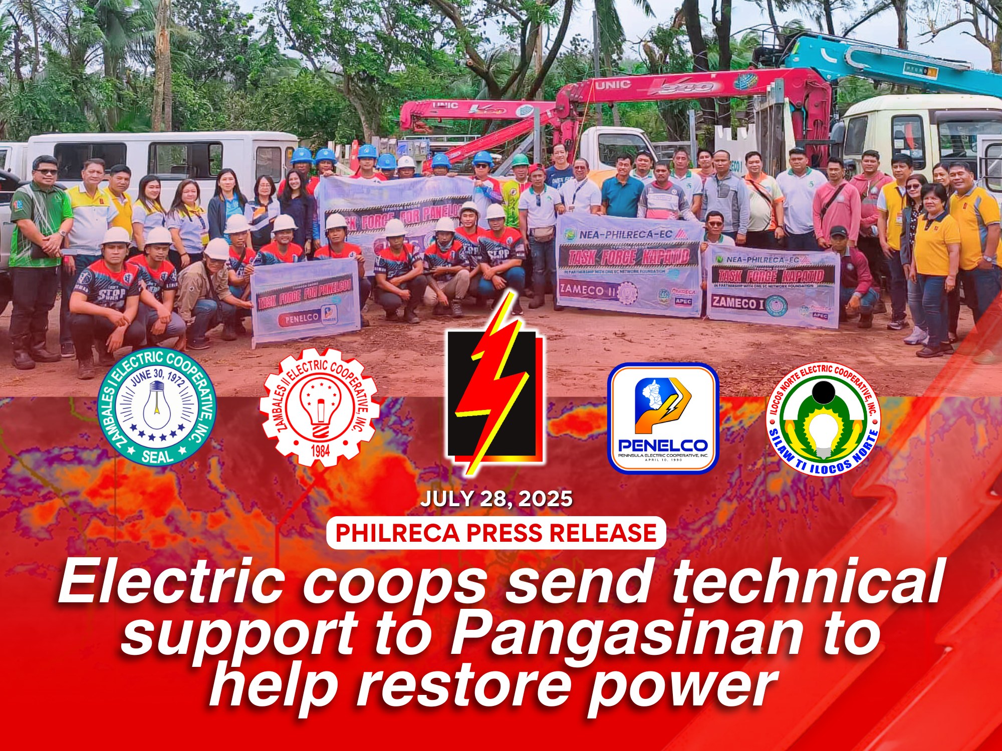 Philippine - 𝐄𝐥𝐞𝐜𝐭𝐫𝐢𝐜 𝐜𝐨𝐨𝐩𝐬 𝐬𝐞𝐧𝐝 𝐭𝐞𝐜𝐡𝐧𝐢𝐜𝐚𝐥 𝐬𝐮𝐩𝐩𝐨𝐫𝐭 𝐭𝐨 𝐏𝐚𝐧𝐠𝐚𝐬𝐢𝐧𝐚𝐧 𝐭𝐨 ...
