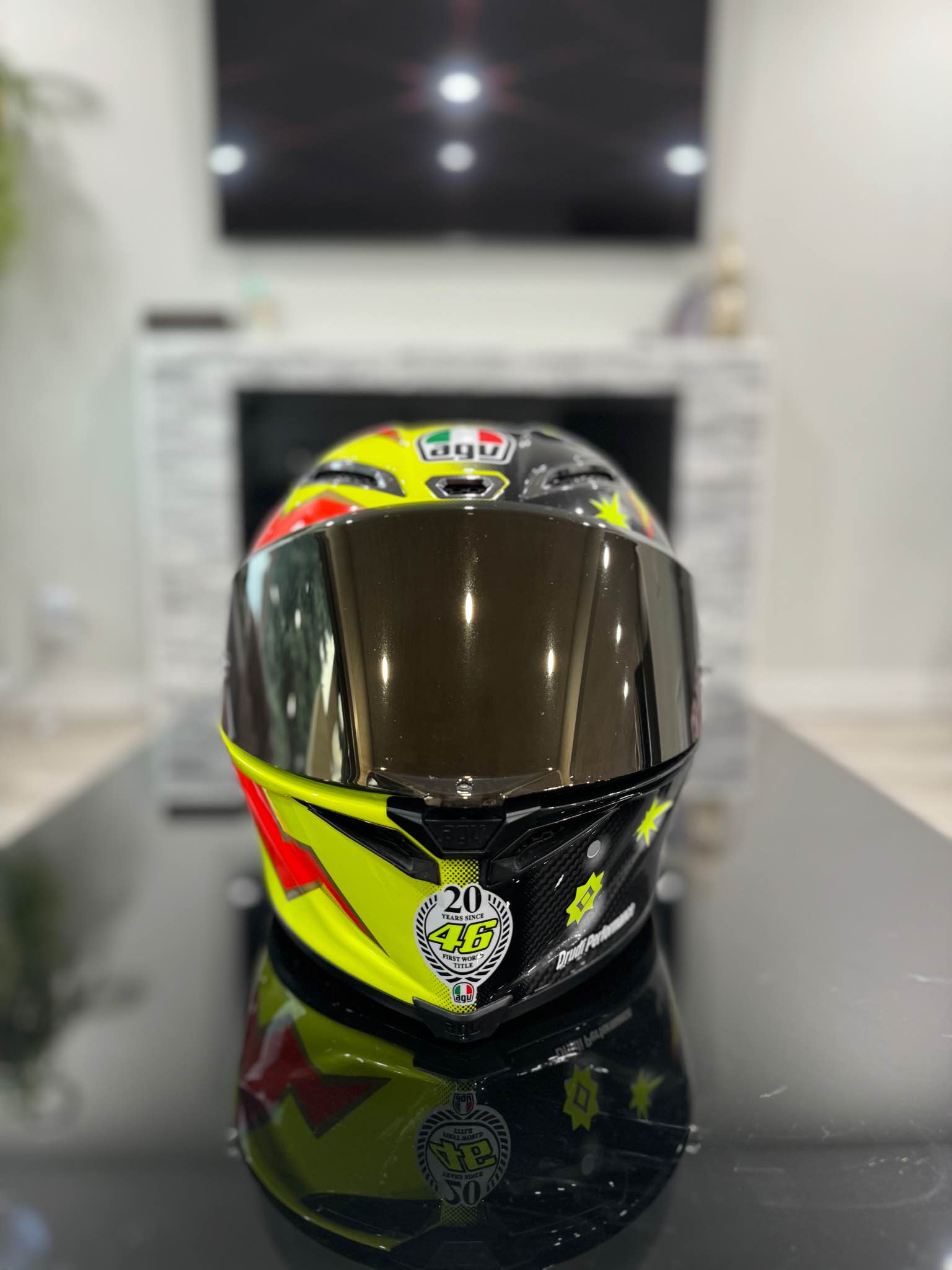 2015 Rossi Mugello helmet is now available. If you're interested