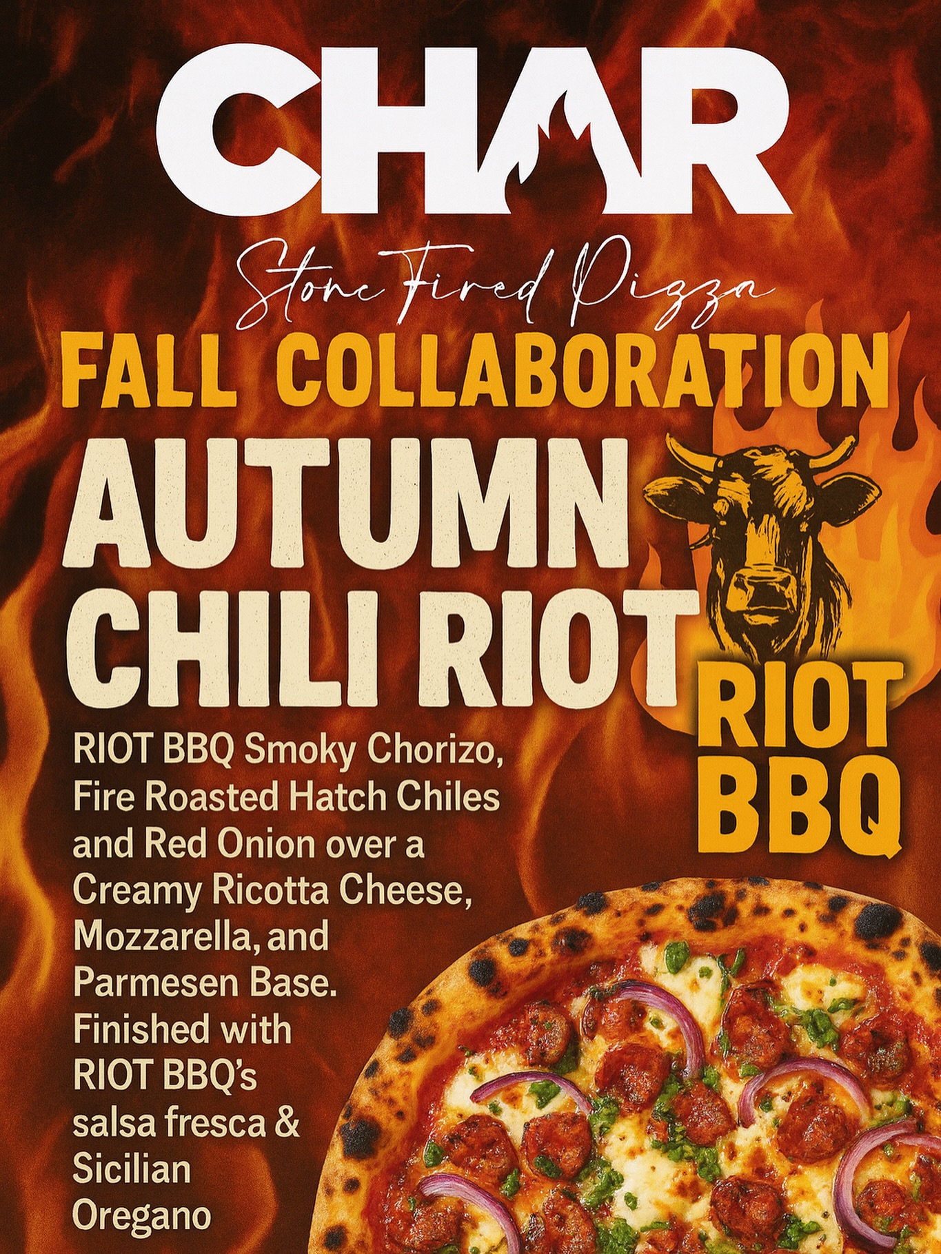 CHAR Stone Fired Pizza | Denver CO