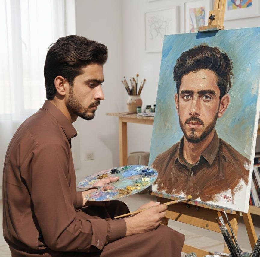 3d wall painting #share #fyp #foryoupagereels | Akram Arts