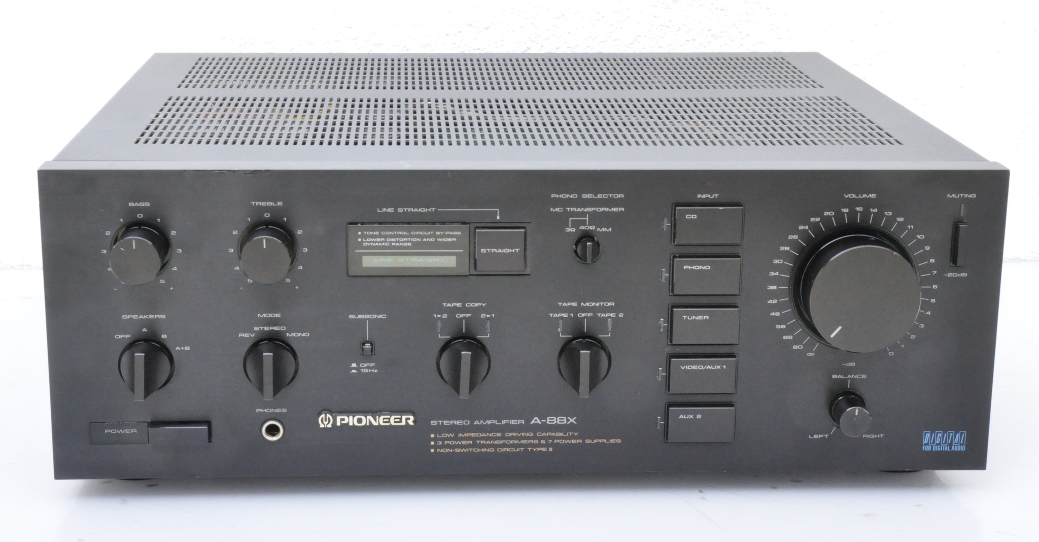 Pioneer amplifier Vsx-AX5i 7.1 sounds system Motorola 48 bit dsp