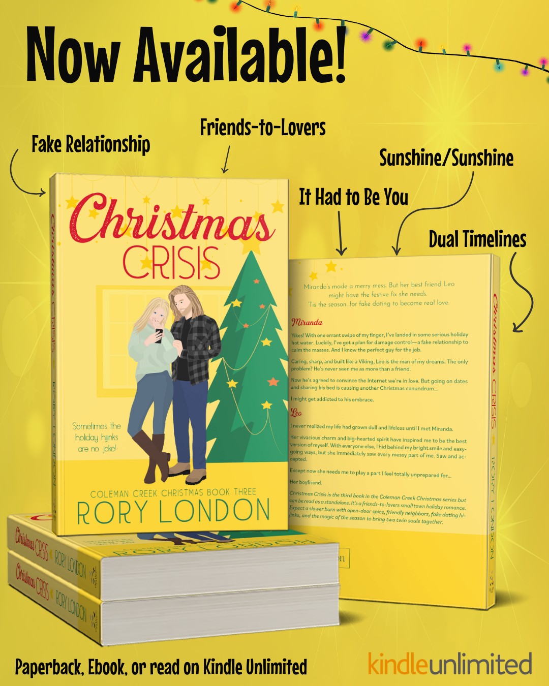Rory London, Author