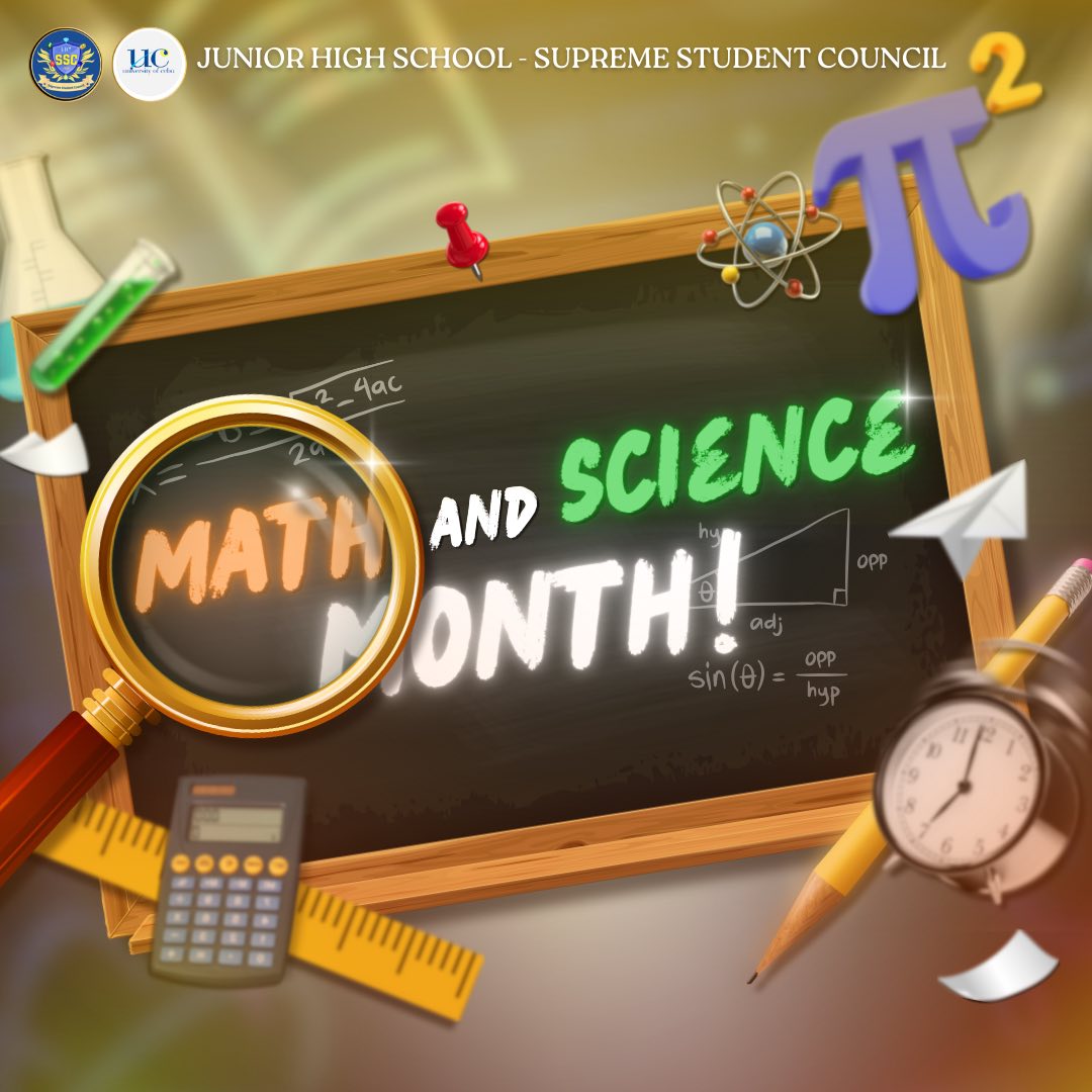 🔬📐 ... - UCLM Junior High School - Supreme Student Council | Facebook